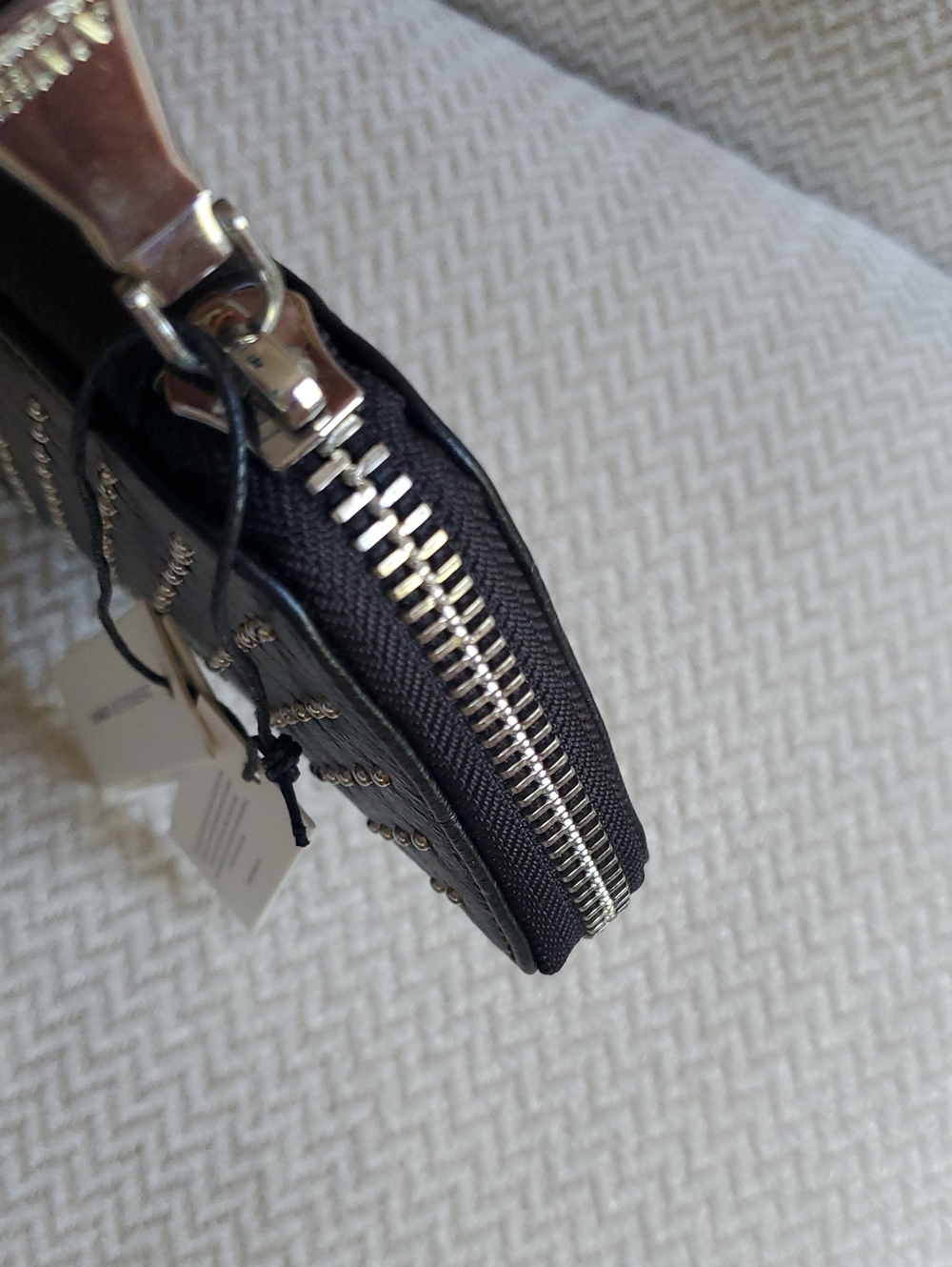 Aimee Kestenberg Leather Stud Wristlet Wallet - Picture 6 of 16